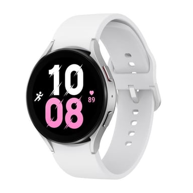 Galaxy Watch5 44mm Cassa argento - Super AMOLED - Bluetooth - Bianco