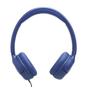 JBL Tune 530C - Auriculares supraurales con cable, color azul