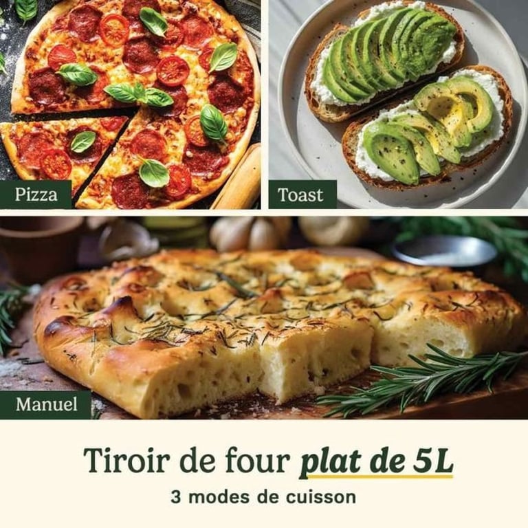 Friteuse À Air 3 En 1 CUISINART ATF13XSSU – 13,6L, 2400W, 2 Paniers, 1 Tiroir Central - vue 7