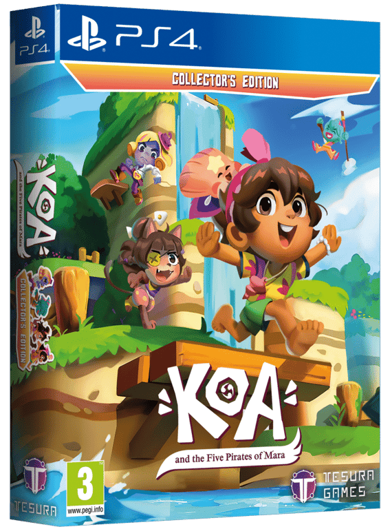 Koa and the Five Pirates of Mara Collector's Edition PS4 - Neuf