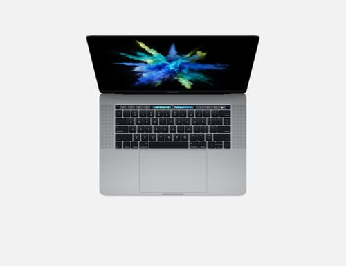 MacBook Pro Core i7 (2017) 15.4', 4.1 GHz 1 To 16 Go AMD Radeon Pro 560, Gris sidéral - QWERTY Italien
