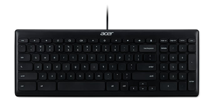 Acer GP.KBD11.00Z clavier USB AZERTY Belge Noir