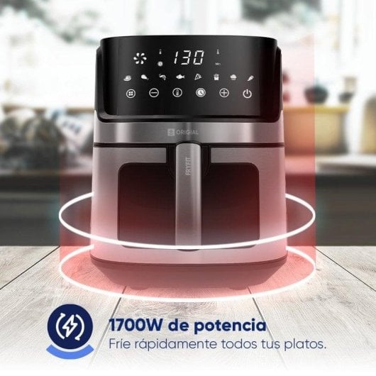 Friteuse d'Air Chaud Origial Fryfit 6.5L – 1700W, 8 Programmes - vue 3