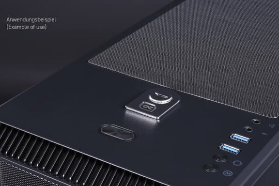 Alphacool Apex Fillport - cromo Accessori per la decorazione