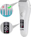 Lipa 588 Ladyshave Waterproof - Rasoir électrique pour femmes - Rechargeable - Rasoir féminin - Épilateur - Épilation du visage pour femmes