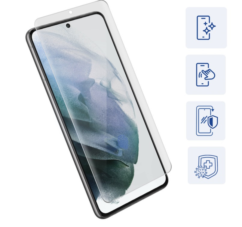 PanzerGlass Case Friendly - Protection d'écran - verre trempé pour Galaxy S21  Ultra 5G - transparent