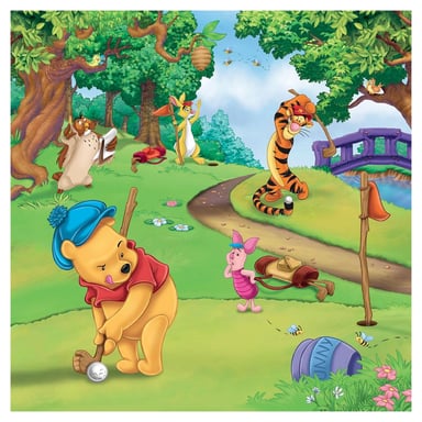 Disney Winnie the Pooh Sport Puzzles Set - 3 Puzzles de 49 Piezas