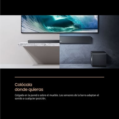 Samsung Q-series Barra de sonido QS750F Serie Q 5.1.2 con subwoofer y Dolby 5.1ch