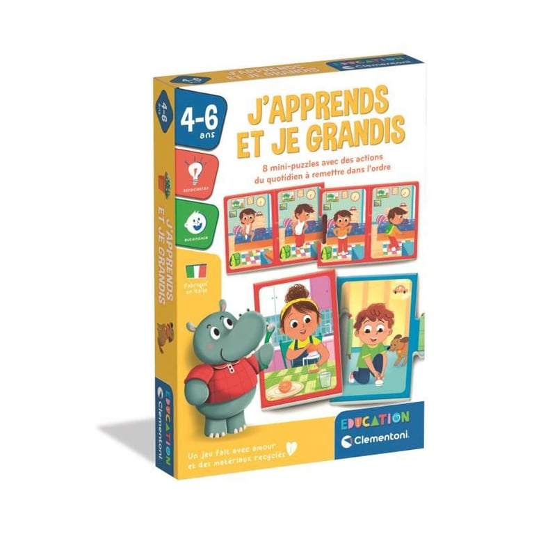 J'apprends et je grandis Clementoni Jeux - vue 4