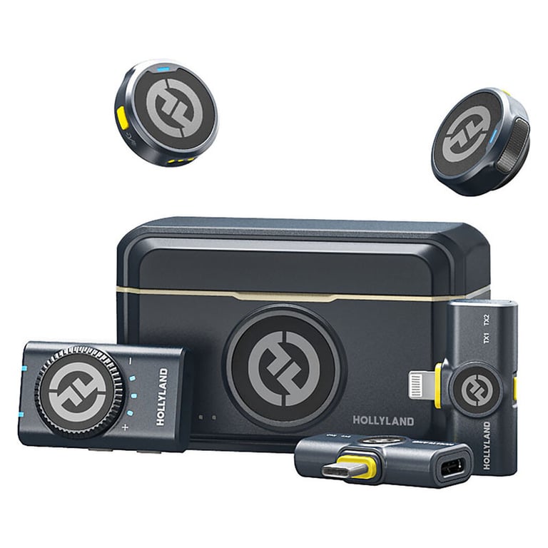 HOLLYLAND Lark M2 Combo Microphone Lavalier Compact Neuf