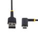 StarTech.com Cable de Carga USB-A a USB-C de 1m - Cable de Carga Rápida de Servicio Pesado USB Tipo C - Cable USB 2.0 - Cable USB Tipo C Acodado - Res