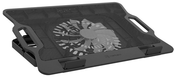NATEC DIPPER 2 système de refroidissement pour ordinateurs portables 43,9 cm (17.3'') 650 tr/min Noir