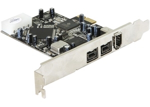 DeLOCK PCI Express card FireWire A / B carte et adaptateur d'interfaces Neuf