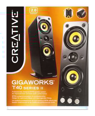 Creative Labs GigaWorks T40 Series II Negro 32 W