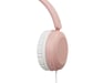 JVC HA-S31M-P Cuffie cablate ad archetto per chiamate/musica Rosa
