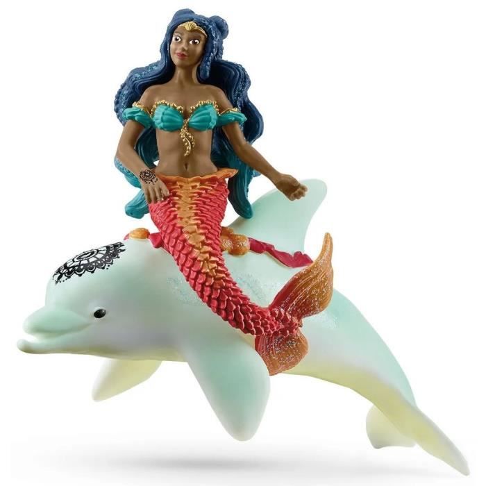 Figurine  - Isabelle et son dauphin - Gamme bayala - Neuf