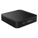Tv Box Android UHD Quad Core 2.0 Ghz Affichage LED 4K Support Wifi SD Noir YONIS