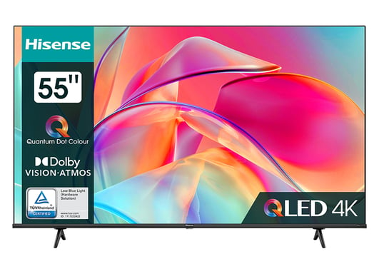 Hisense 55E77KQ TV 139,7 cm (55'') 4K Ultra HD Smart TV Noir 250 cd/m²
