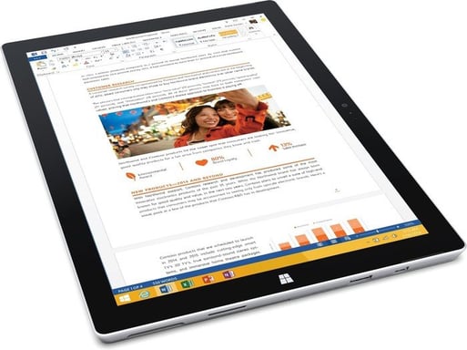 Surface Pro 3, 128GB SSD, 4GB RAM, Silver, Intel i5-4300U