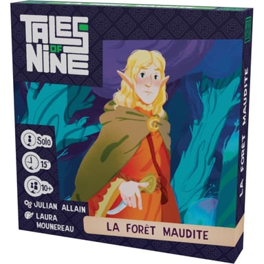 Juego de investigación Asmodee Tales of Nine 2 The Cursed Forest