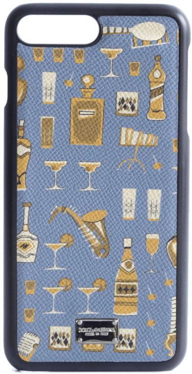 Dolce & Gabbana Coque iPhone Party Print 7 Plus - 8 Plus Case