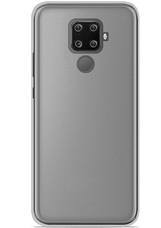 Coque silicone unie compatible Transparent Huawei Mate 30 Lite