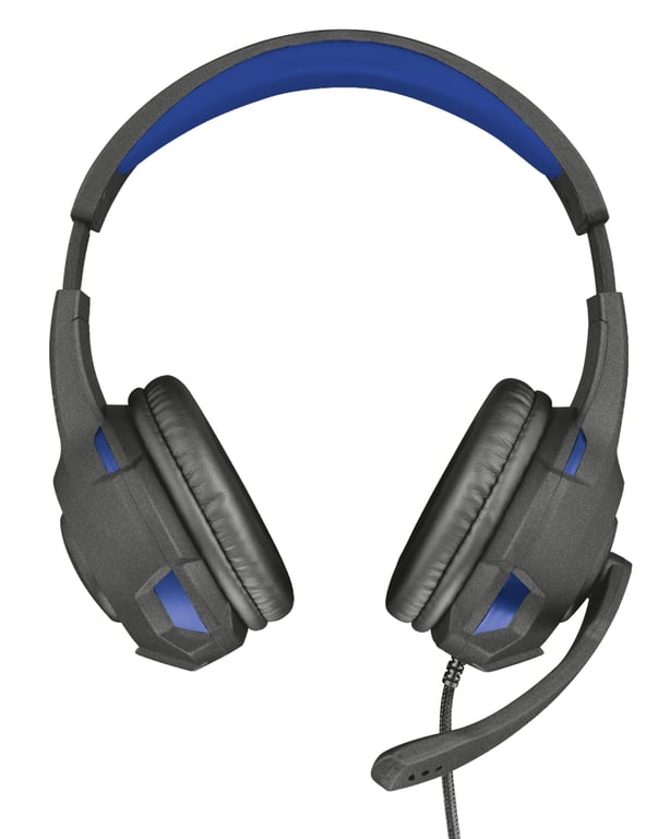 Trust GXT 307B Ravu Auriculares Gaming para PS4 Auriculares con cable Diadema Play Negro, Azul