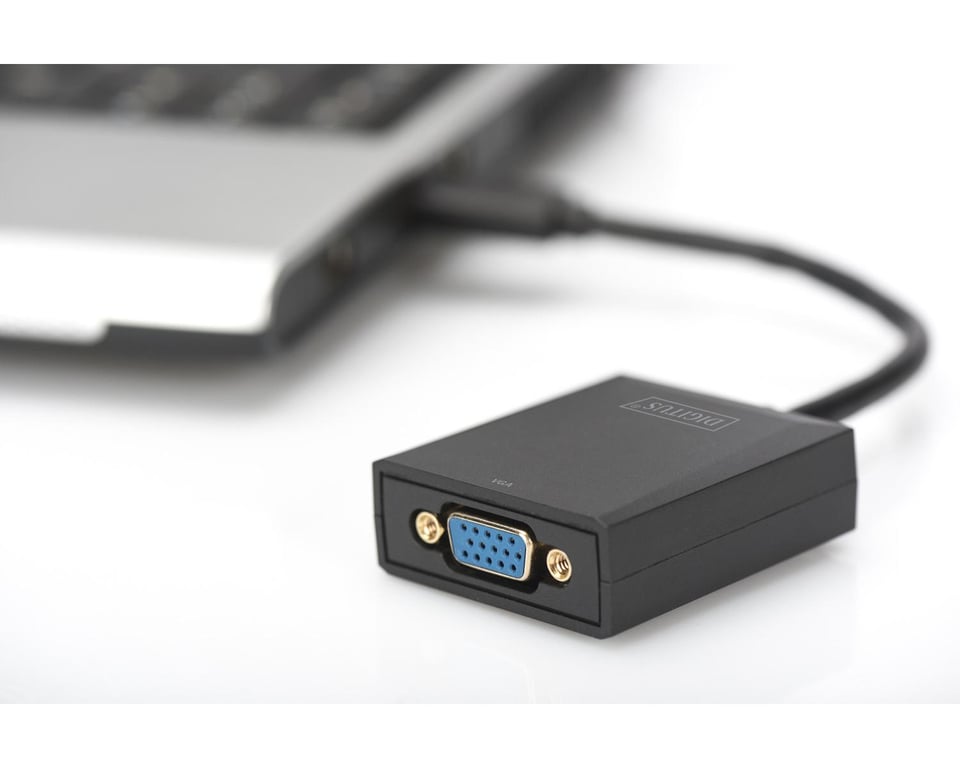 Digitus Adaptateur graphique USB A 3.2 Gen 1 vers VGA Neuf - vue 2