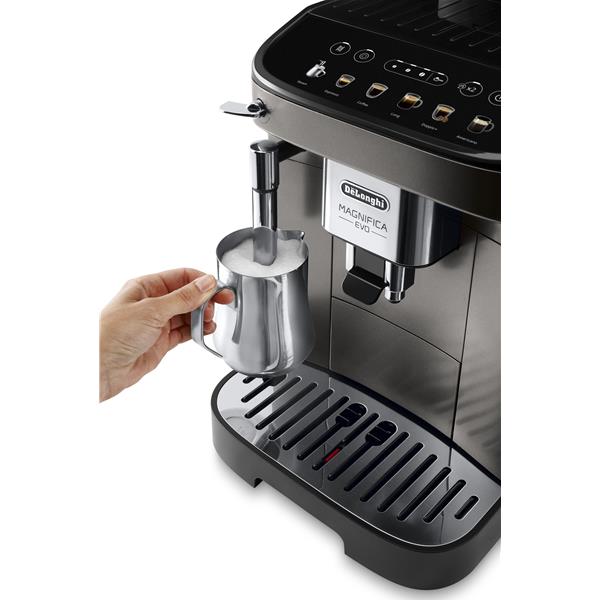 Machine À Café De'Longhi Magnifica Evo ECAM290.42.TB – 15 Bars, 1450 W, Mousseur À Lait - vue 7