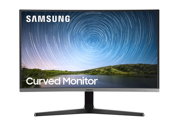 Samsung CR50 Display PC a schermo piatto 68,6 cm (27'') 1980 x 1080 pixel Full HD LCD Blu, Grigio