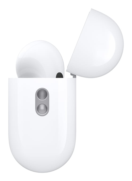 Apple AirPods Pro 2nd Generation Wireless Ear Buds with USB C Charging Up to 2X More Active Noise Cancelling Bluetooth HEA - vue 3