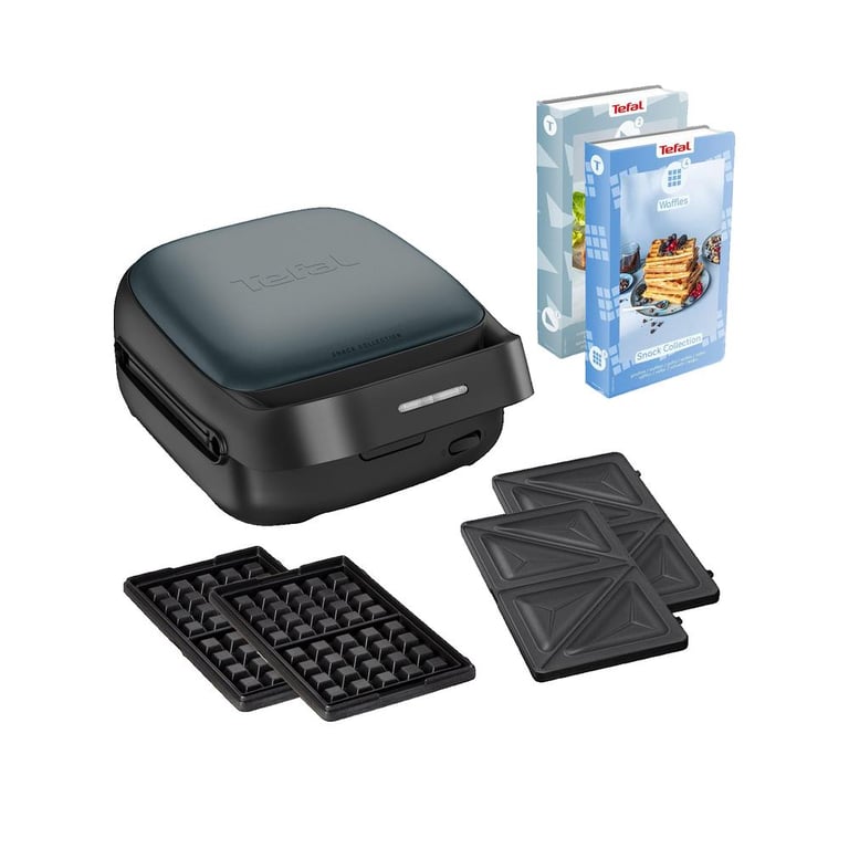 Gaufrier Tefal SW862BF0 700W Noir/Vert Foncé - Neuf
