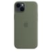 Apple Funda de silicona con MagSafe para el iPhone 14 Plus - Verde oliva