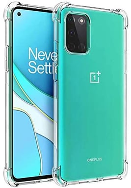 OnePlus 8T 5G antiurto guscio trasparente tpu