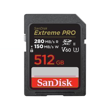 Memoria flash SanDisk SDSDXEP-512G-GN4IN 512 GB SDXC UHS-II Classe 10