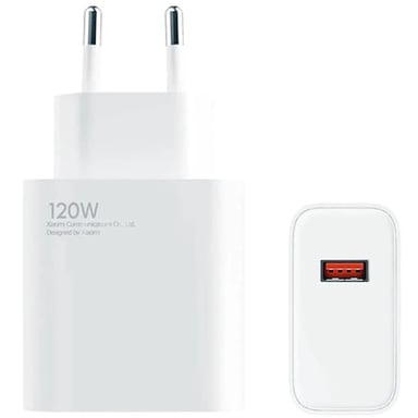 Xiaomi 120W Charging Combo (Type-A) Smartphone Blanc USB Intérieure