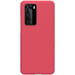 Nillkin Carcasa para Huawei P40 Pro Serie Super Frosted Shield Compatible con Carga Qi Rojo