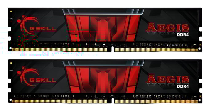 G.Skill Aegis DDR4 - Kit 16 GB (2 x 8 GB) - 3200 MHz - C16