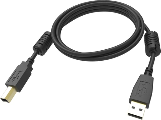 Vision TC 2MUSB/BL 1 cable USB USB 2.0 2 m USB A USB B Negro