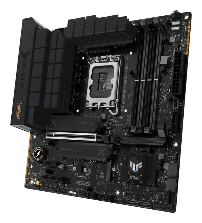 ASUS TUF GAMING B760M PLUS II - vue 3