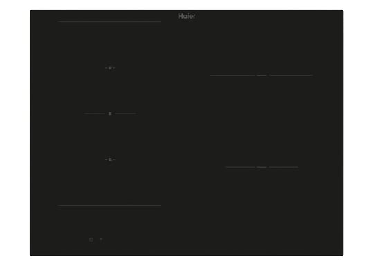 Haier Series 2 HAIFB54IRCS Negro Integrado 65 cm Placa con zona de inducción 4 zona(s)