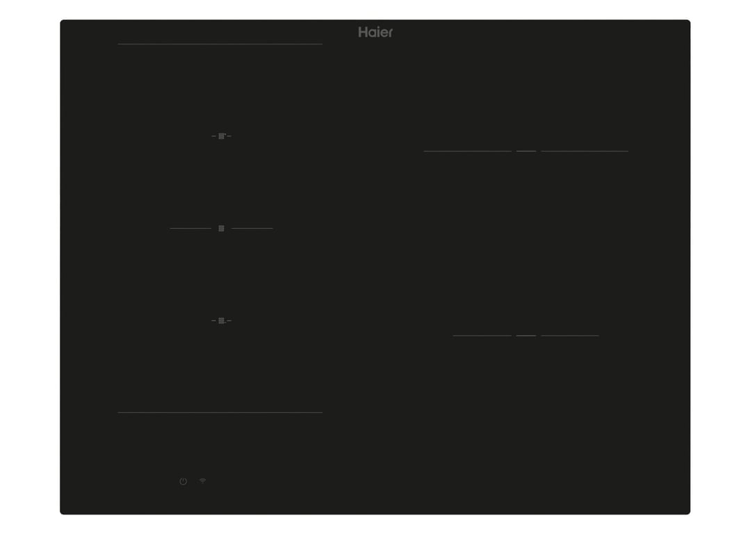 Haier Series 2 HAIFB54IRCS Intégré 65 cm Plaque avec zone à induction 4 zones - vue 2