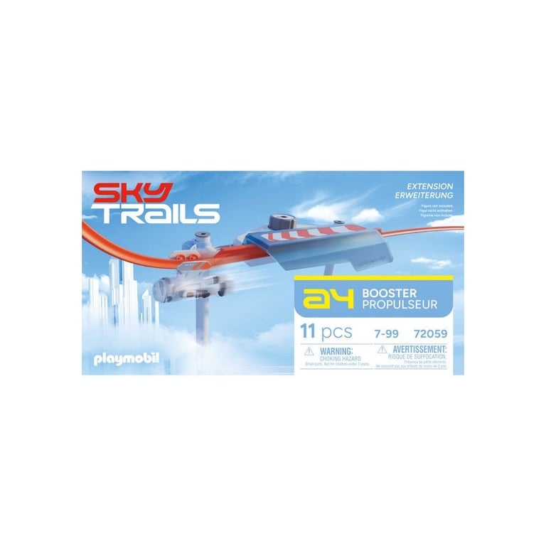 PLAYMOBIL Set daction 72059 Sky Trails Track booster - vue 4
