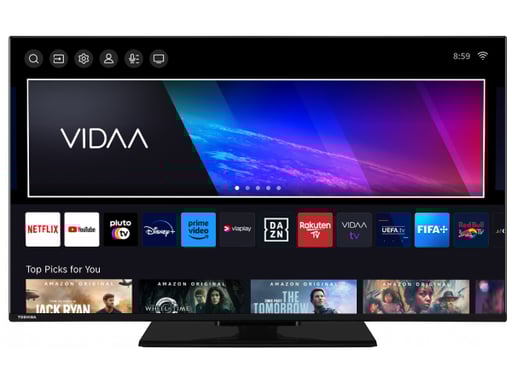 TV Toshiba 43'' 43UV3463DG UltraHD 4K Smart TV Wi-Fi Bluetooth