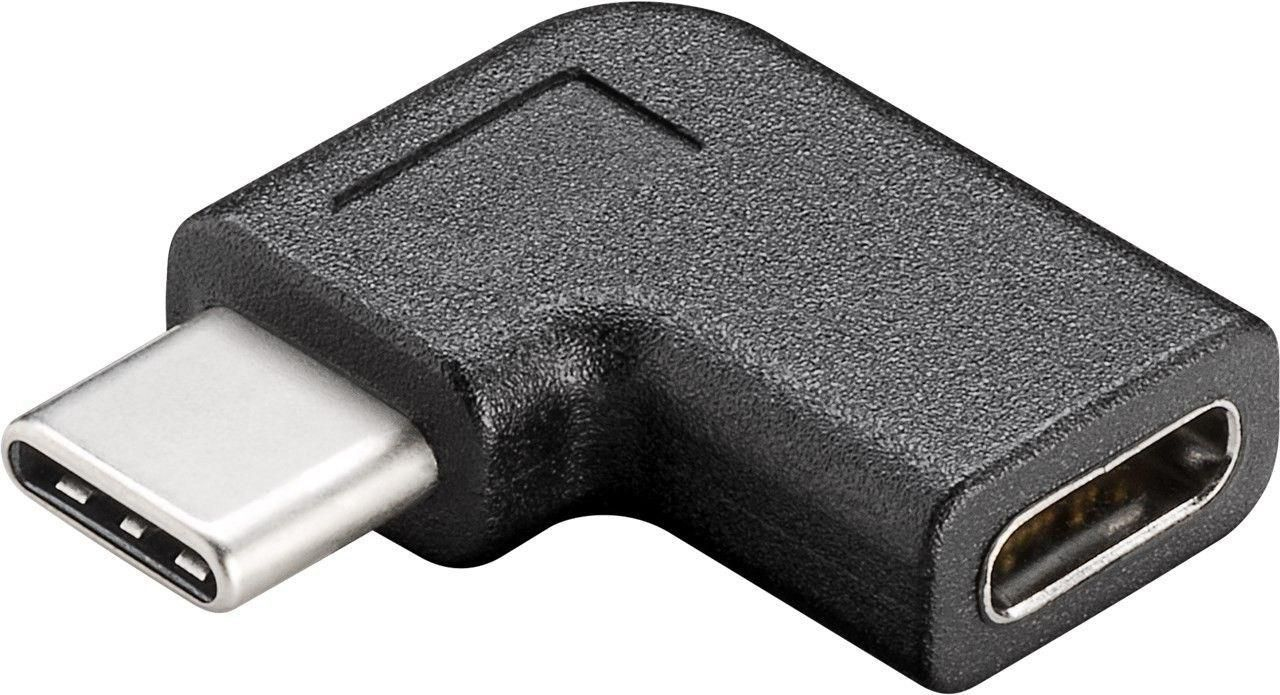MicroConnect USB C to C angled Adapter 90° Adaptateurs