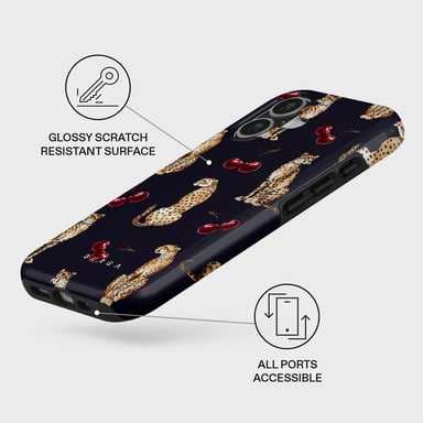 Custodia Burga Tough MagSafe per Apple iPhone 17 - Cougar