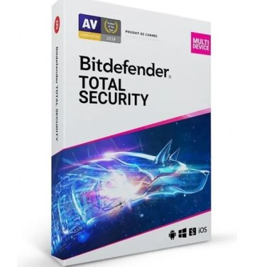 Bitdefender Total Security 2022 - 5 dispositivos