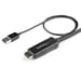 StarTech.com Cavo adattatore da HDMI a DisplayPort da 2 m - 4K 30Hz - M/M - Cavo convertitore attivo da HDMI 1.4 a DP 1.2 con audio - Alimentazione USB - Mac e Windows - Laptop HDMI to DP Display