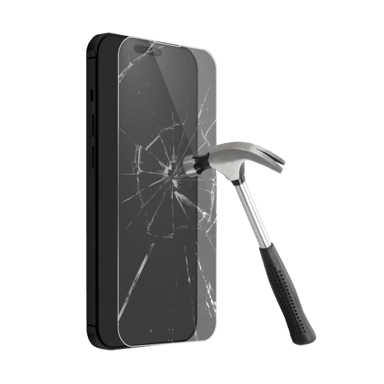 Protecteur d'écran en verre trempé de qualité supérieure pour Apple iPhone 14 Pro, Transparent