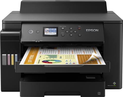 Impresora monofunción - EPSON - Ecotank ET-16150 - Inyección de tinta - A3/A4 - Color - Wi-Fi - C11CJ04401